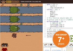 Coding Adventure with Code Monkey - Level 4